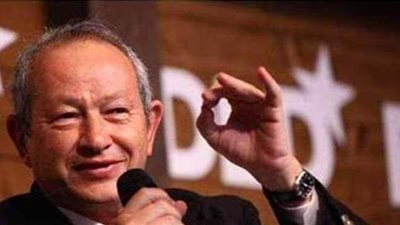 نجيب ساويرس داعمًا لفنان شاب: 