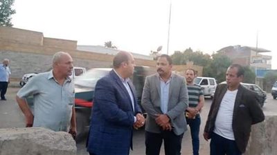 نائب محافظ الجيزة يتفقد طريق المريوطية | صور