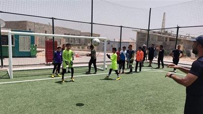 تدريبات تخصصية لاكتشاف حراس المرمى في اختبارات الناشئين بنادي زد