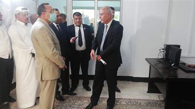 مساعد وزير العدل يفتتح الخدمة الرقمية بمجمع محاكم العريش | فيديو