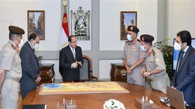 4 توجيهات رئاسية بشأن مشروعات الهيئة الهندسية