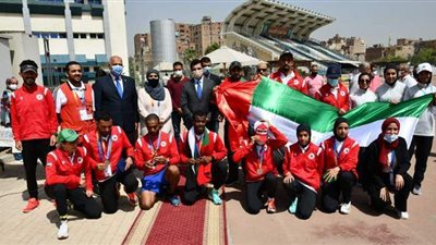 وزير الرياضة يكرم الفائزين بمنافسات تارجت سبرنت ضمن البطولة العربية للرماية