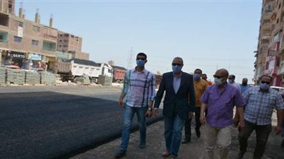 محافظ القليوبية يتابع أعمال تطوير محيط قصر محمد علي بشبرا الخيمة