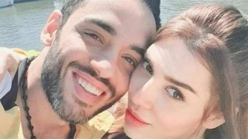 رامي جمال برفقة زوجته