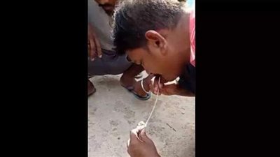 من الفم للفم.. هندي يجري «تنفسا صناعيا» لثعبان وينقذه من الموت | فيديو