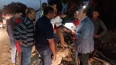 نائب المحافظ يتفقد طريق جسر طراد النيل في جولة ميدانية بأوسيم | صور