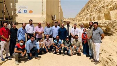 آخر مستجدات أعمال مشروعي مركب خوف الأولى والثانية بالأهرامات