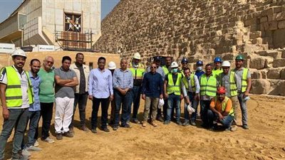 استخراج١٧٠٠ قطعة من أخشاب مركب خوفو الثانية بالأهرامات