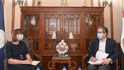 وزير السياحة والآثار يستقبل المنسق المقيم للأمم المتحدة لدى مصر