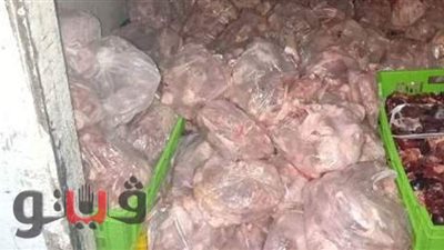 ضبط نصف طن هياكل دواجن فاسدة بالعاشر من رمضان فى الشرقية