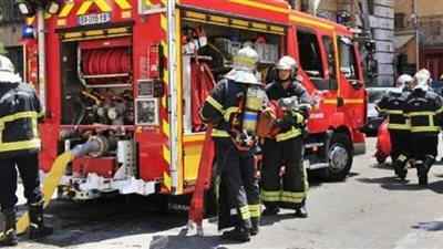 التحقيق في مصرع صاحب مقلة وابن شقيقه في حريق المحل بالجيزة