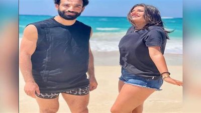أسطوري ومتواضع.. ديانا هشام تنشر صورة جديدة مع محمد صلاح
