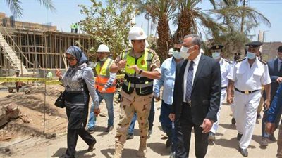 محافظ سوهاج يتابع الموقف التنفيذي لمشروع إنشاء 20 عمارة | صور