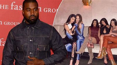 «كانييه ويست» يلغي متابعته لـ عائلة كيم كاردشيان على تويتر