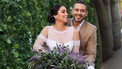 محمد فراج وبسنت شوقي تريند تويتر قبيل حفل الزفاف
