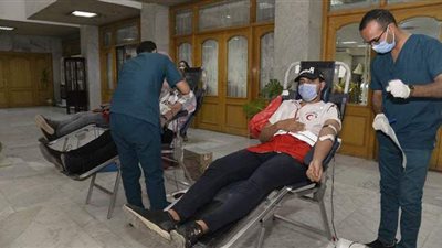 انطلاق حملة للتبرع بالدم بجميع مراكز الشباب بأسيوط | صور