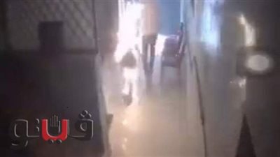 لحظة انفجار بوتاجاز داخل 