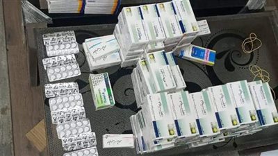 حملات تفتيشية مكثفة على صيدليات المنصورة وضبط 40 ألف قرص أدوية مخدرة