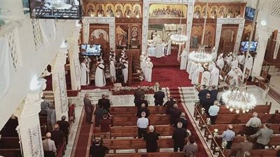 البابا تواضروس يترأس صلاة تدشين كنيسة القديسين بالاسكندرية