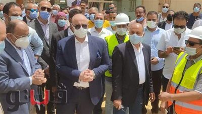 وزير التنمية المحلية ومحافظ بني سويف يتفقدان مجمع الخدمات بـ«الحمام»