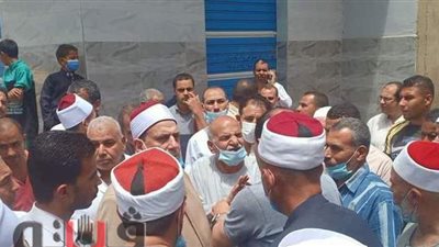 أول قرار لأوقاف الشرقية بعد حريق مسجد القرموص | صور