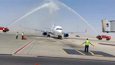 مطار الغردقة يستقبل أولى الرحلات الأرمنية | صور