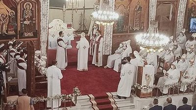 بث مباشر من داخل كنيسة القديسين بالإسكندرية للاحتفال بمرور ٥٠ عامًا على تدشينها | فيديو