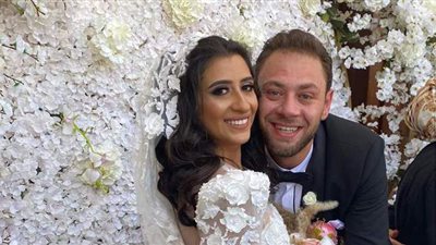 محمد علي رزق يحتفل بزفافه | فيديو وصور