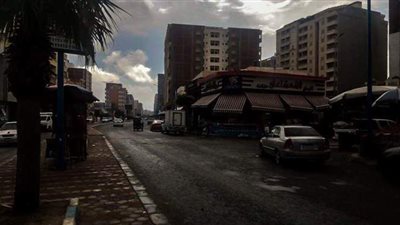 سقوط أمطار خفيفة على مرسى مطروح | فيديو وصور