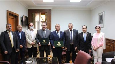 نقابة المهندسين توقع بروتوكول تعاون مع جامعة الدول العربية | صور