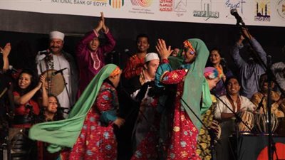 عرض خاص لـ« فرقة القلوب البيضاء» بمهرجان الطبول الدولي | فيديو وصور