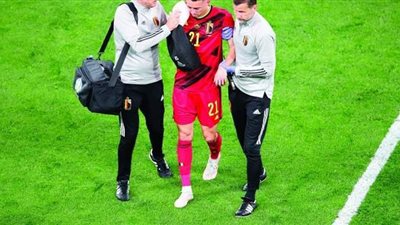 استبعاد لاعب بلجيكا من يورو 2020 بسبب الإصابة