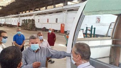 اختبارات جديدة للسيارة الكهربائية المصرية بشركة النصر | صور