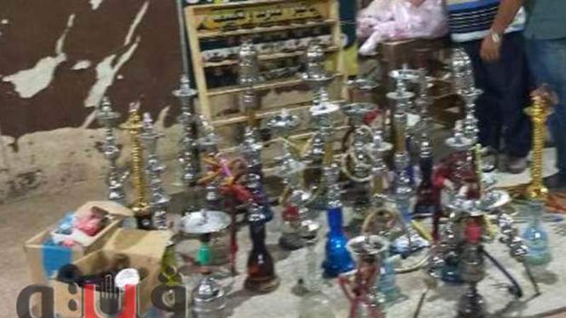 جانب من المضبوطات