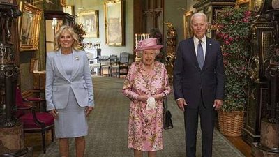 بايدن عقب لقاء الملكة إليزابيث: 