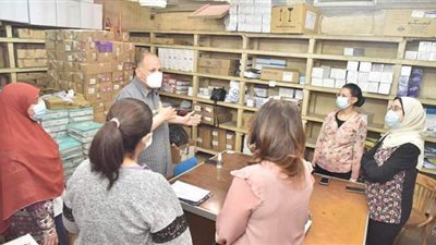 محافظ أسيوط يتفقد مخزن أدوية حي شرق الرئيسي | فيديو