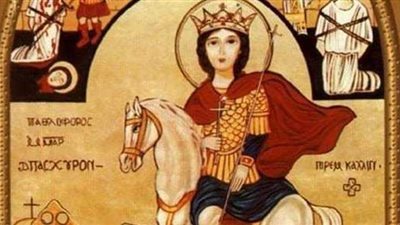 تزامنا مع احتفالات الكنيسة.. ماذا تعني الأيقونة القبطية للشهيد ابسخيرون القليني؟