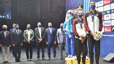 وزير الرياضة يتوج كوريا بذهبية زوجي المختلط في بطولة العالم للخماسي الحديث