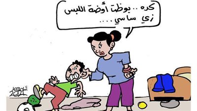 توابع أزمة فرجاني ساسي في كاريكاتير فيتو