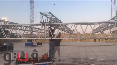 ١٠ صور ترصد الاستعدادات النهائية لانطلاق مهرجان الإسماعيلية