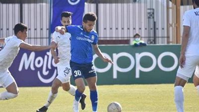 سموحة يتقدم على بيراميدز بهدفين في الشوط الأول