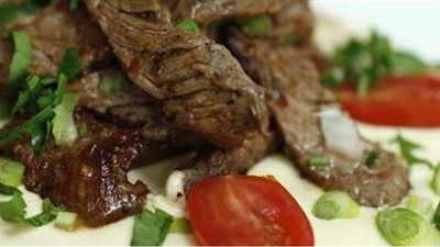 طريقة عمل شاورما اللحم مثل الجاهزة