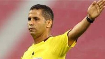 محمود عاشور حكما لمباراة البنك الأهلي وإنبي  و