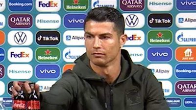 بالمليارات.. تعرف على خسائر كوكاكولا بعد تصرف رونالدو 