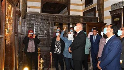 محافظ قنا يتفقد قصر البرنس يوسف كمال بنجع حمادي l صور