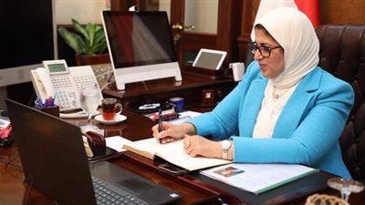 وزيرة الصحة ونظيرتها الألمانية تبحثان التعاون في مجال تبادل المعلومات الصحية