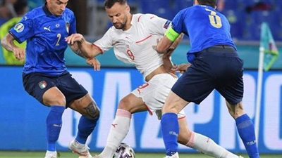 يورو 2020.. لوكاتيلي يتقدم بالهدف الأول لمنتخب إيطاليا في شباك سويسرا