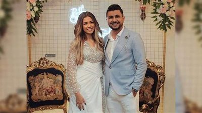 بصورة وتعليق.. علي غزلان يثير الجدل بشأن زواجه من ملكة جمال مصر فرح شعبان