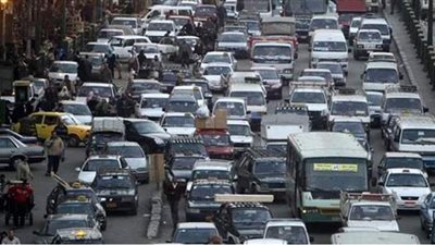 شلل مروري بنفق الأزهر بسبب حادث تصادم