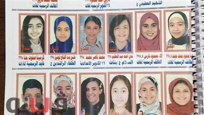 بالأسماء.. أوائل الشهادة الإعدادية بالإسماعيلية | صور